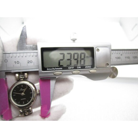 Women Ammos 925 Sterling Sliver Quartz WR Analog 23mm Round Watch (F837) main image 5
